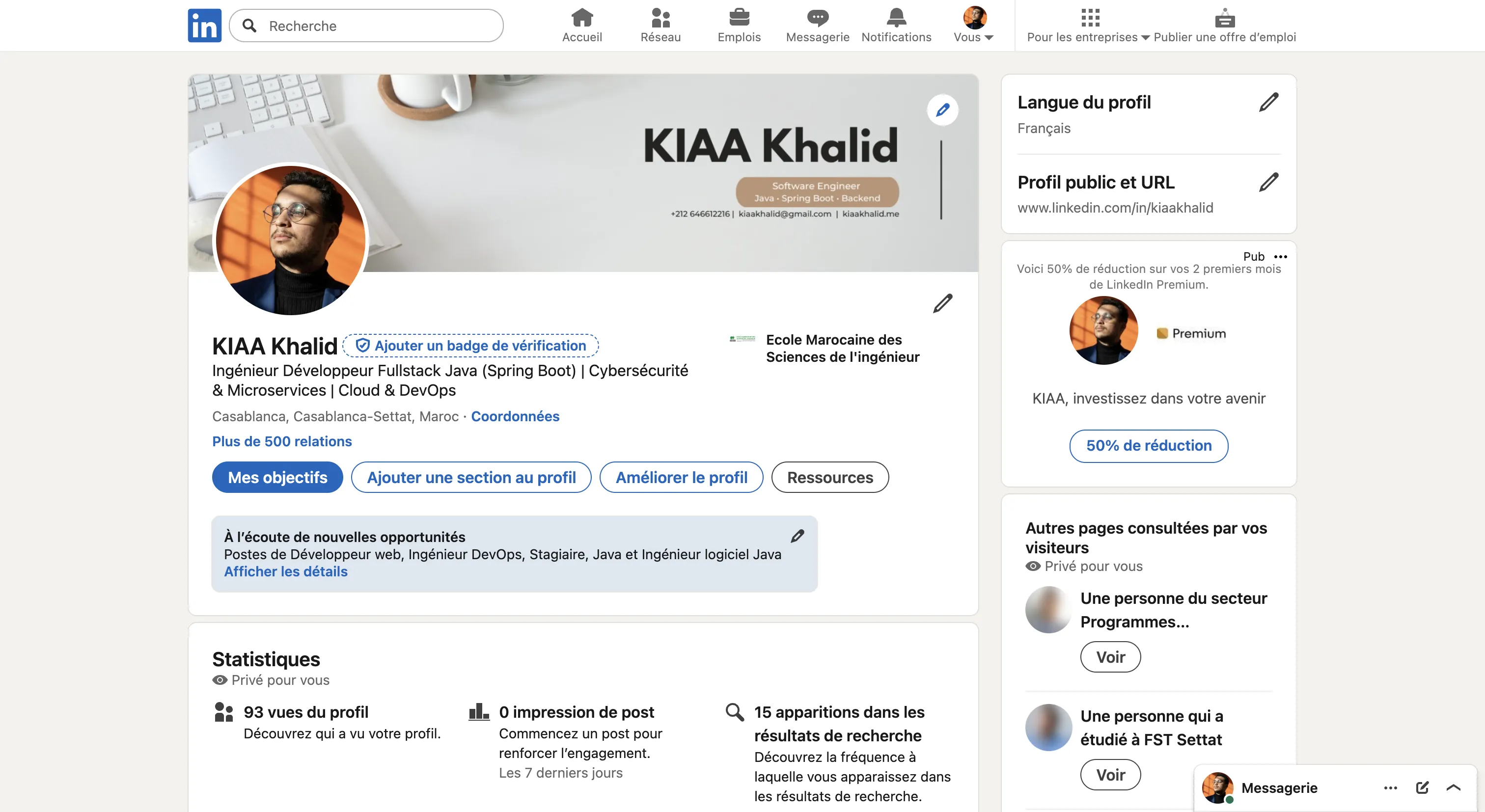 LinkedIn Profile